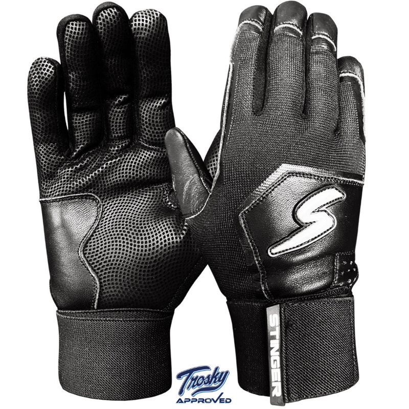 Load image into Gallery viewer, Winder Series Batting Gloves - Black Out
