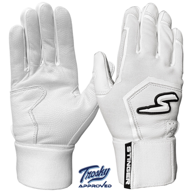 Load image into Gallery viewer, Winder Series Batting Gloves - White Out
