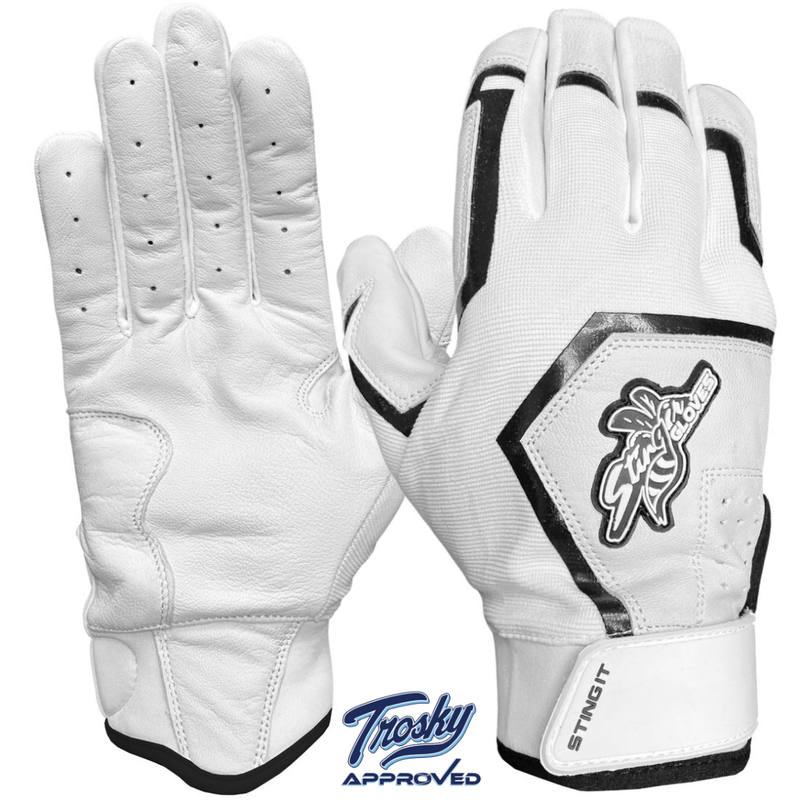 Load image into Gallery viewer, Sting Squad Batting Gloves - Black
