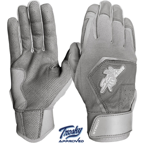 Color Crush Batting Gloves - Smoke Gray