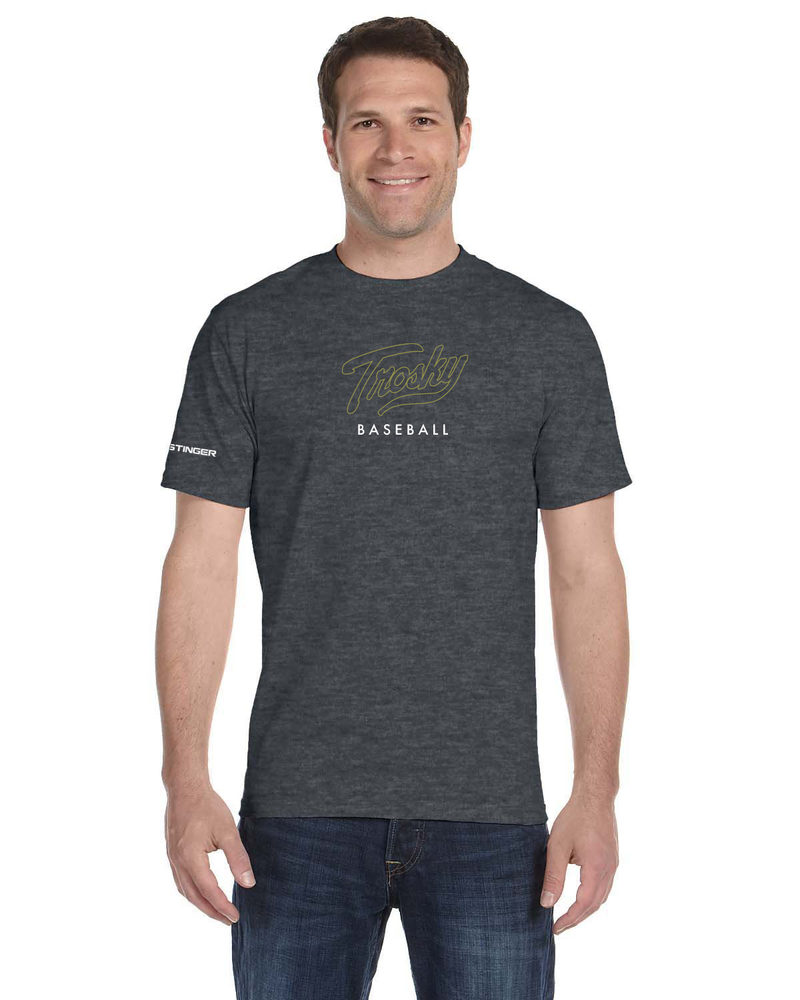 Load image into Gallery viewer, Trosky Baseball Gray T-Shirt
