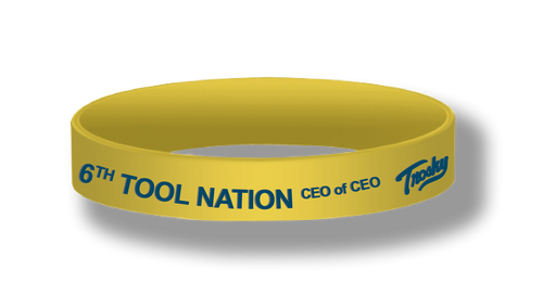 6TH Tool Nation Wristbands - CEO of CEO (set of 5)