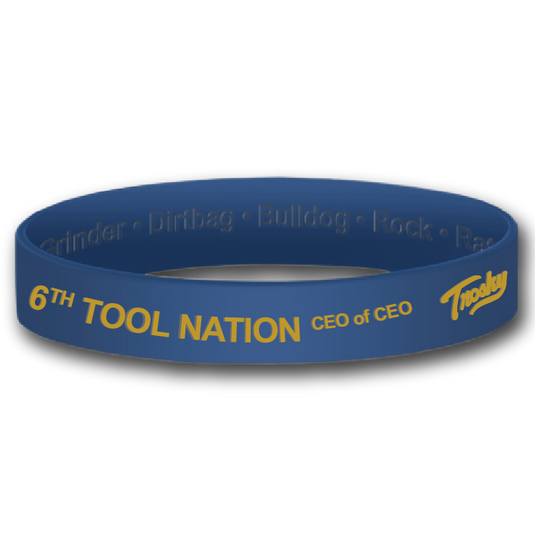 6TH Tool Navy Wristbands (set of 5)