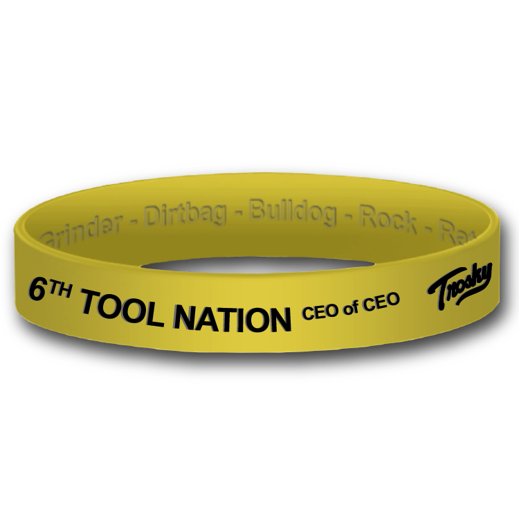 6TH Tool Wristbands (set of 5) – Trosky Baseball