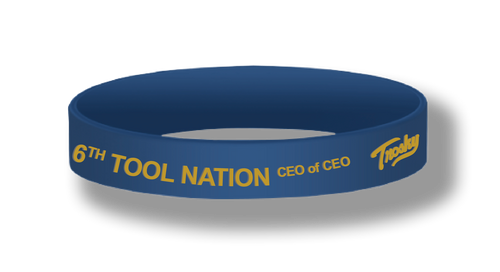 6TH Tool Navy Wristbands (set of 5)