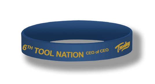 6TH Tool Navy Wristbands (set of 5)