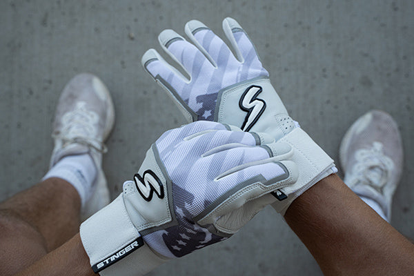 Load image into Gallery viewer, Winder Series Batting Gloves - Ice USA
