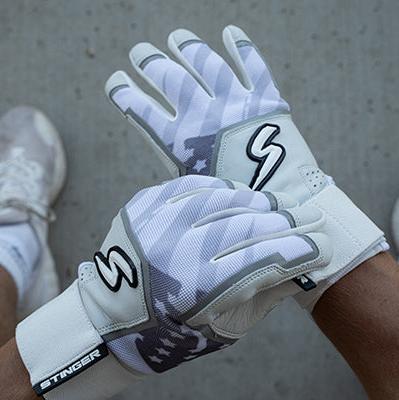 Load image into Gallery viewer, Winder Series Batting Gloves - Ice USA
