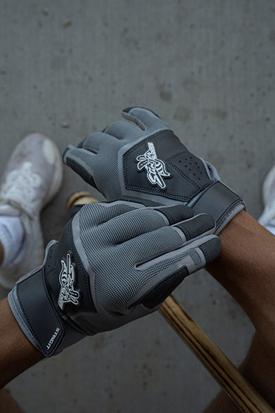 Load image into Gallery viewer, Color Crush Batting Gloves - Smoke Gray
