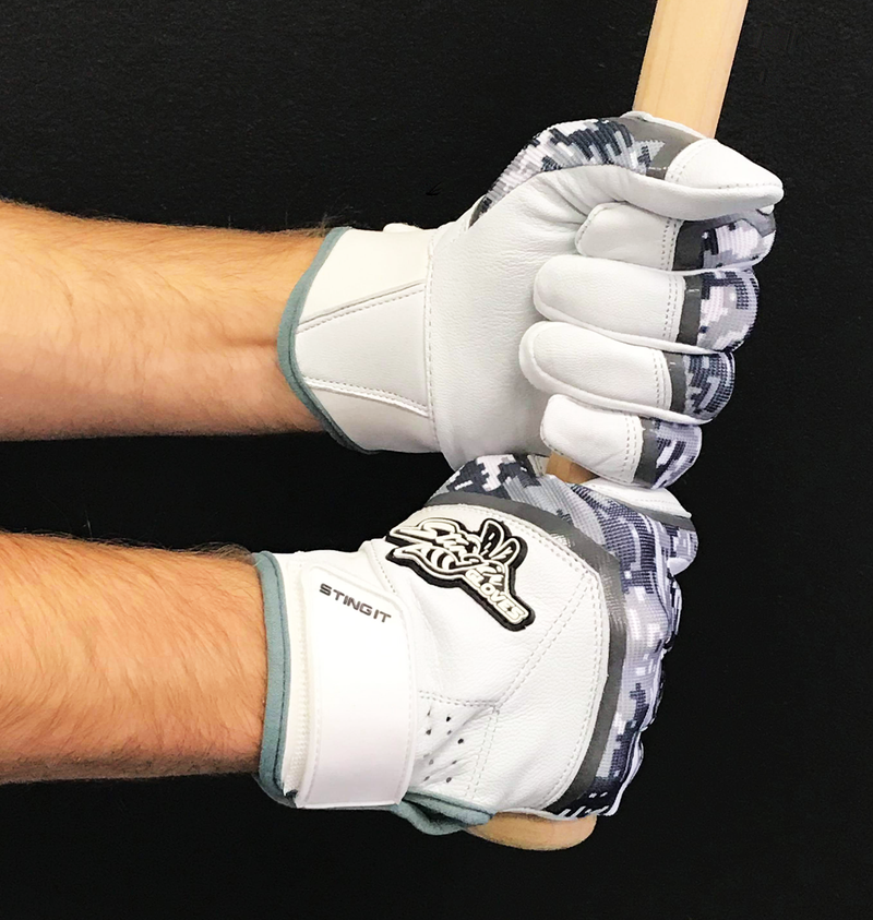 Load image into Gallery viewer, Stinger - Sting Squad Digital Camo (Graphite) Batting Gloves
