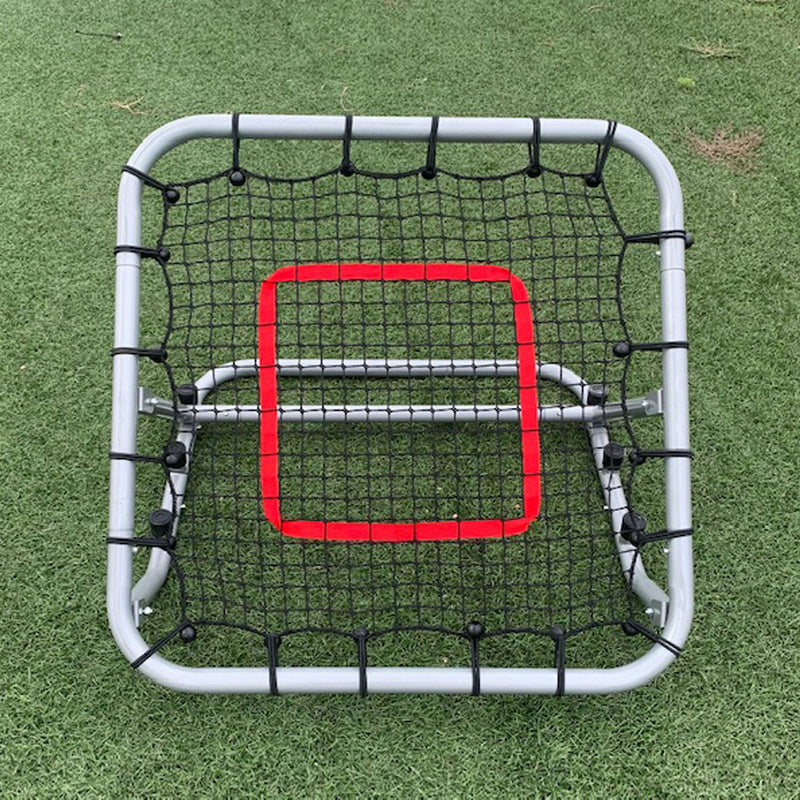 Load image into Gallery viewer, Trosky Portable 3&#39; x 3&#39; Rebounder with Fielding Mat and Flat Cone
