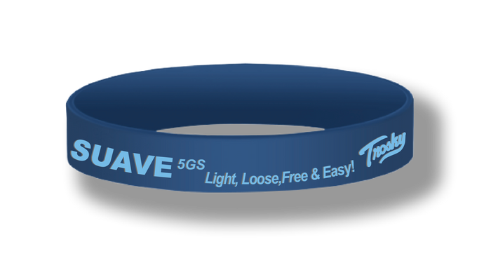 Suave - Light, Loose, Free & Easy - Wristbands (set of 5)