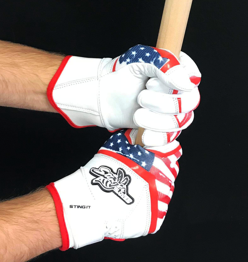 Load image into Gallery viewer, Sting Squad Batting Gloves - USA
