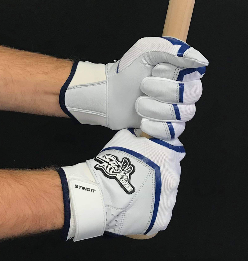 Load image into Gallery viewer, Sting Squad Batting Gloves - Navy Blue
