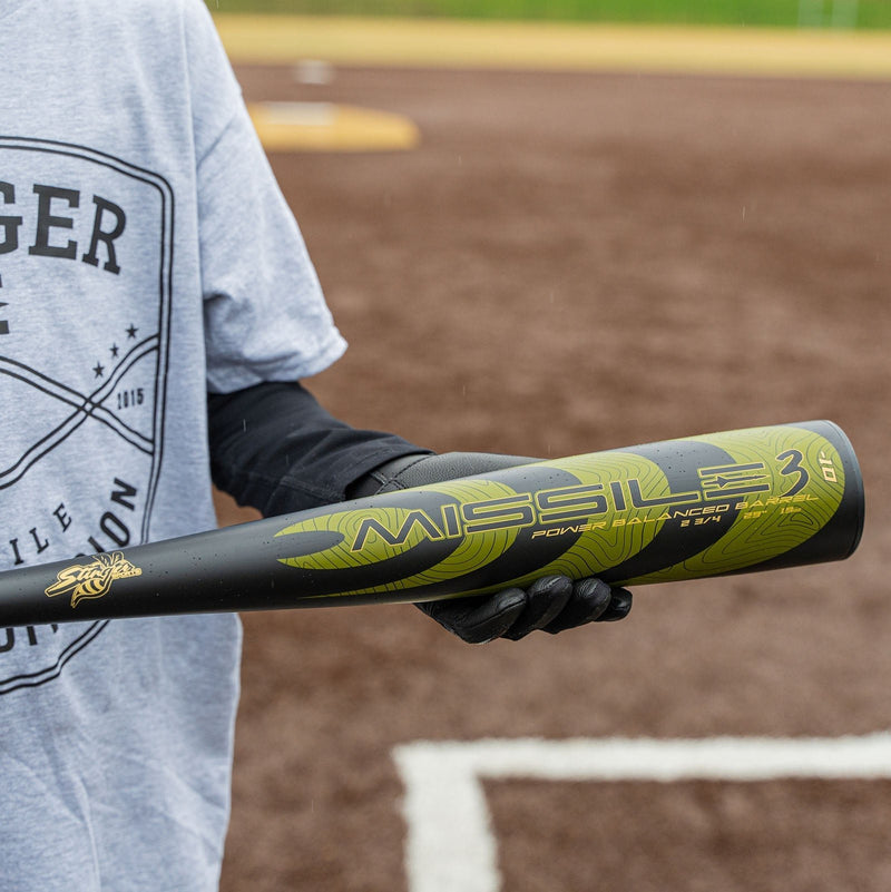 Load image into Gallery viewer, Missile 3 Aluminum USSSA Certified -10 Baseball Bat
