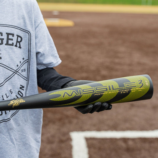 Missile 3 Aluminum USSSA Certified -10 Baseball Bat