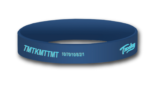 TMTKMTTMT - 10/70/10/8/2/1 - Wristbands (set of 5)