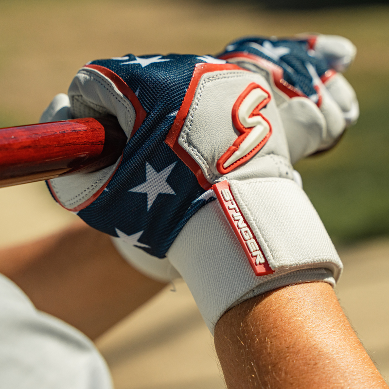 Load image into Gallery viewer, Winder Series Batting Gloves - &#39;Merica USA
