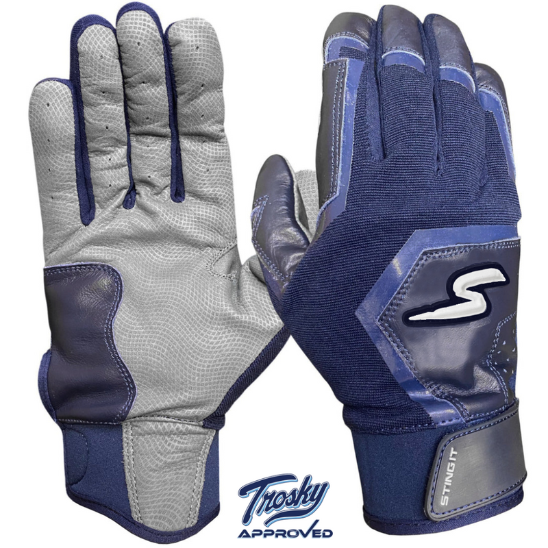 Load image into Gallery viewer, Color Crush Batting Gloves - Navy
