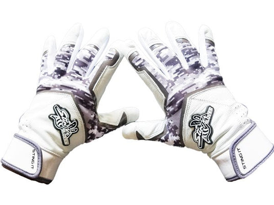 Stinger - Sting Squad Digital Camo (Graphite) Batting Gloves