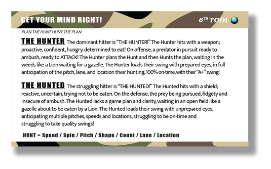 Hunter Mental Game Cards (20 individual cards!)