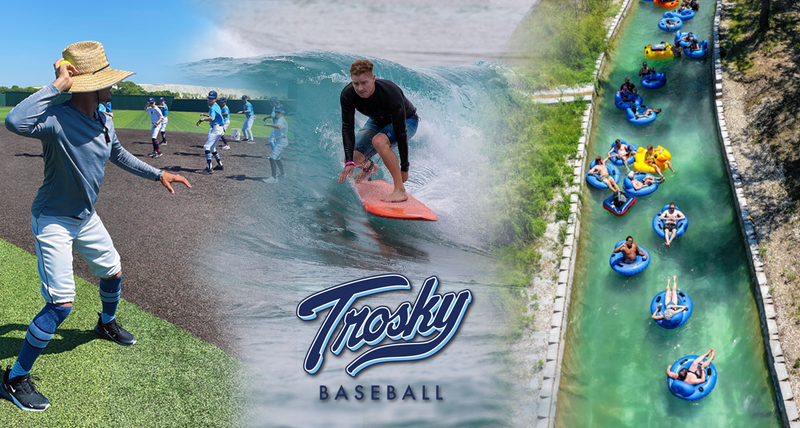 Load image into Gallery viewer, Trosky Transformation Adventure Baseball Surf Camp - Waco TX 7/24/25 - 7/27/25 - 4 Days
