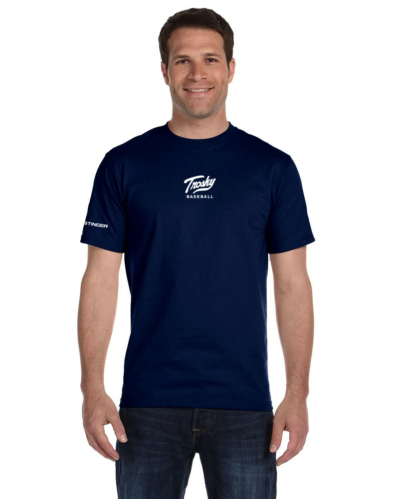 Load image into Gallery viewer, Trosky Baseball Shaka T-Shirt
