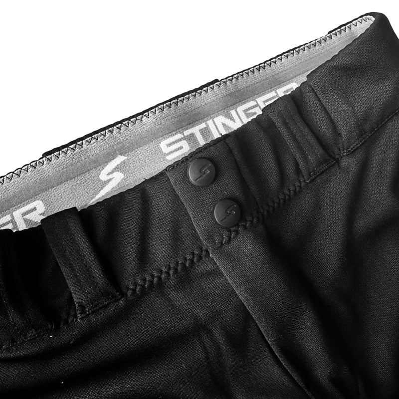 Load image into Gallery viewer, Stinger Premium Fastpitch Softball Pants - Black
