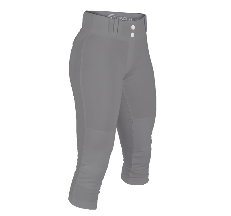 Load image into Gallery viewer, Stinger Premium Fastpitch Softball Pants - Gray
