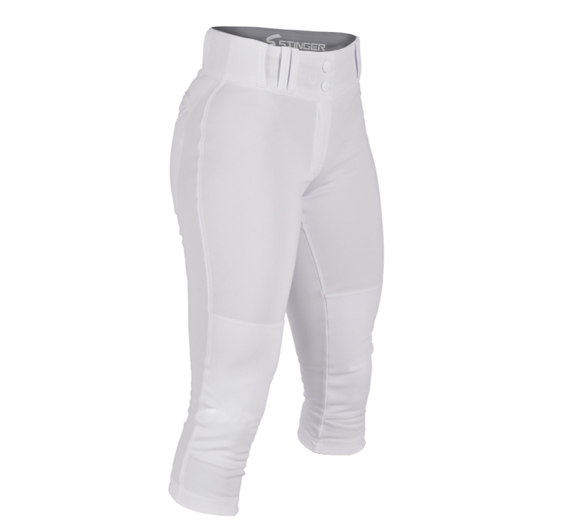 Load image into Gallery viewer, Stinger Premium Fastpitch Softball Pants - White
