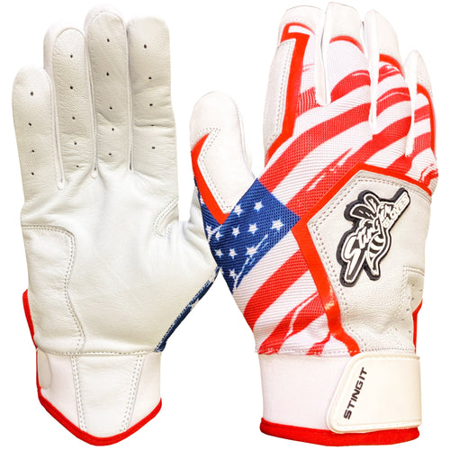 Sting Squad Batting Gloves - USA