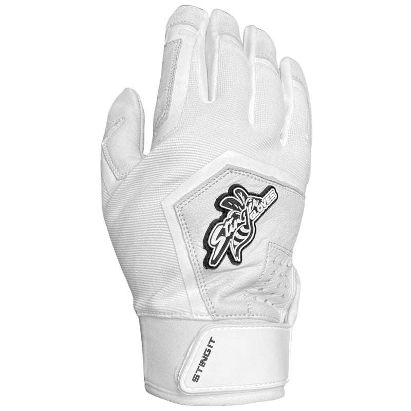 Load image into Gallery viewer, Sting Squad Batting Gloves - White Out
