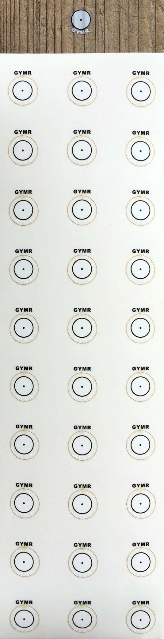 Focal Point GYMR Trigger Word Sticker (30 sticker per order)