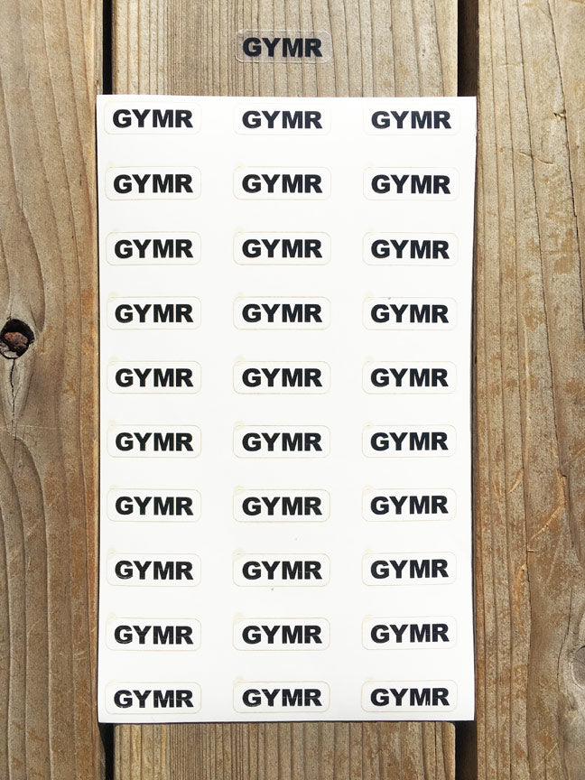 Load image into Gallery viewer, GYMR Focus Sticker (30 stickers per order)
